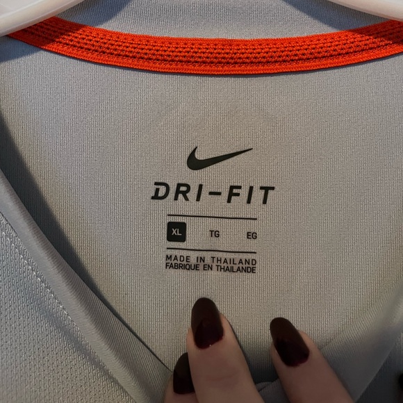 Nike Clemson Tigers 2021 Sideline Football Coaches Performance Top - Picture 5 of 16